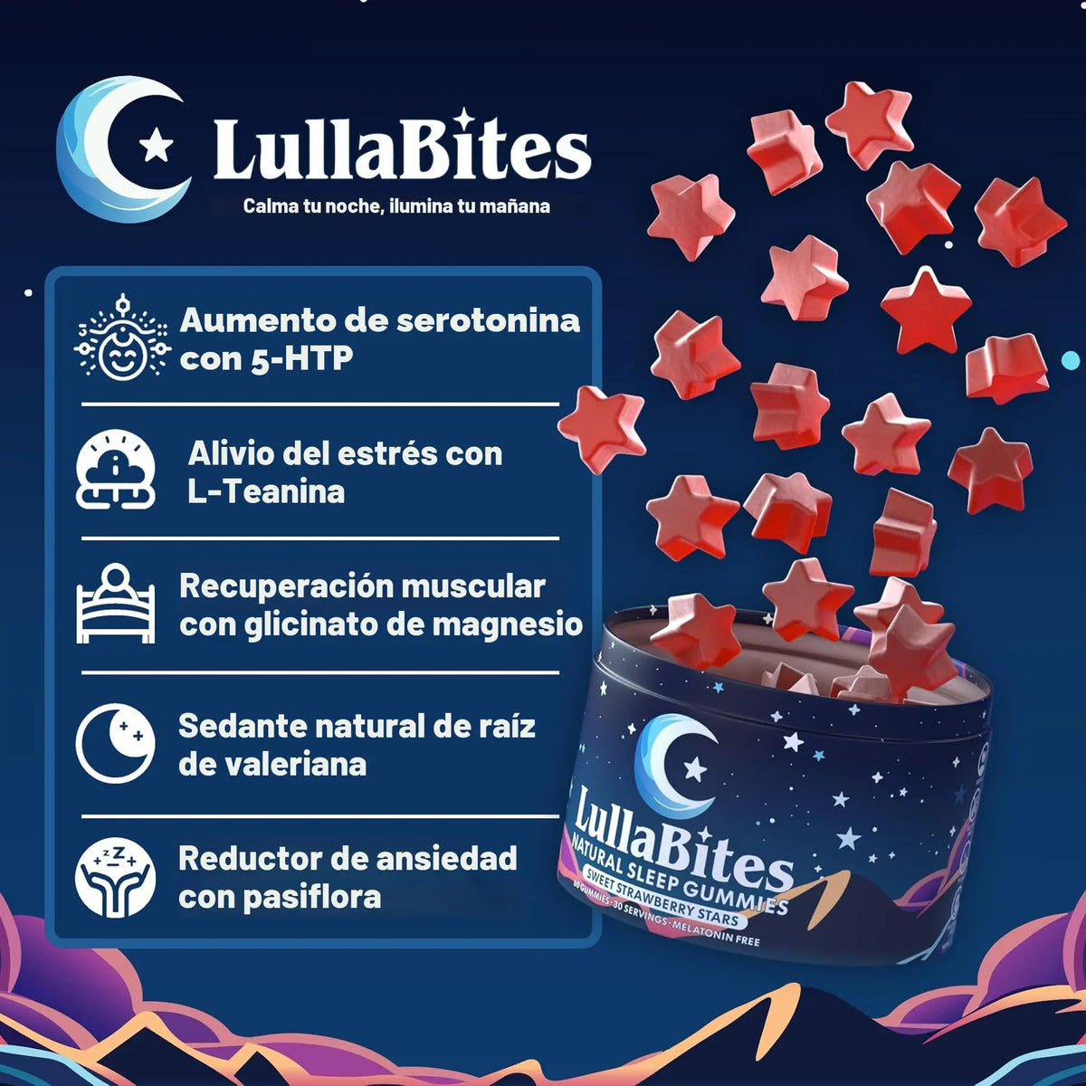 LULLA BITTES GOMITAS PARA EL SUEÑO