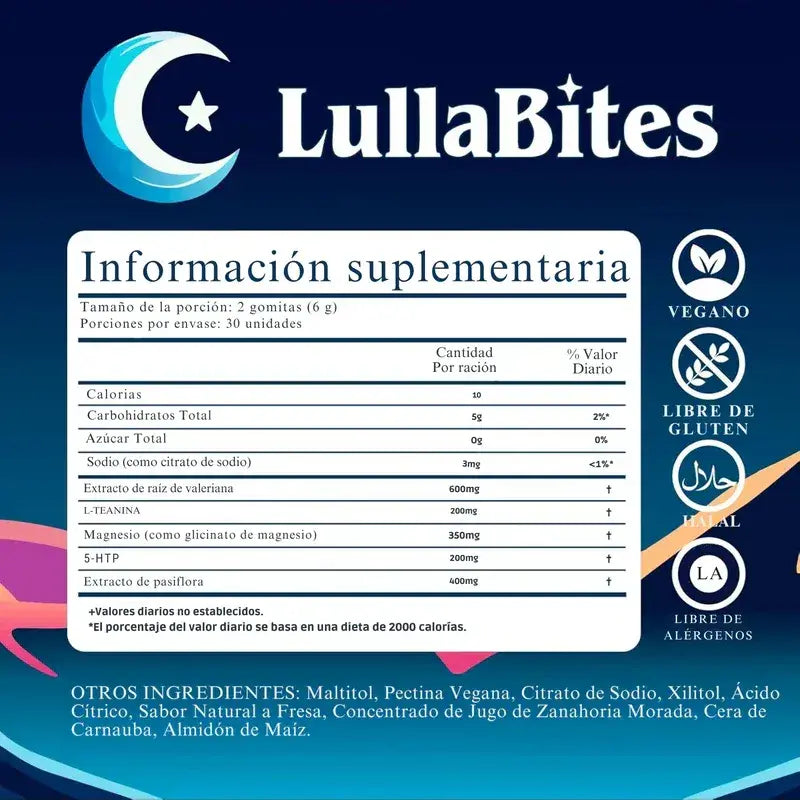 LULLA BITTES GOMITAS PARA EL SUEÑO